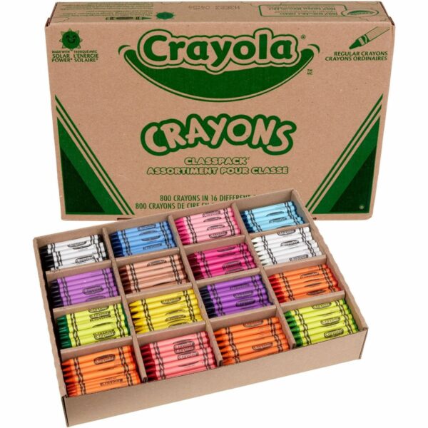 Crayola 16-Color Crayon Classpack